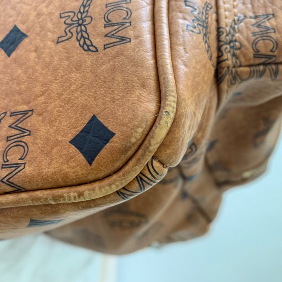 MCM Medium Backpack - Cognac main image 2